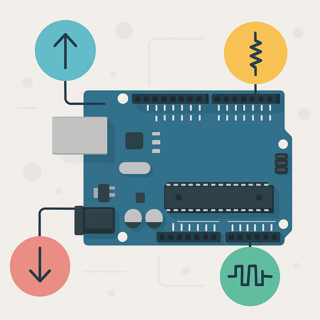 Digital Pins: Input, Output, Internal Pull-Ups, and Debounce Handling ...